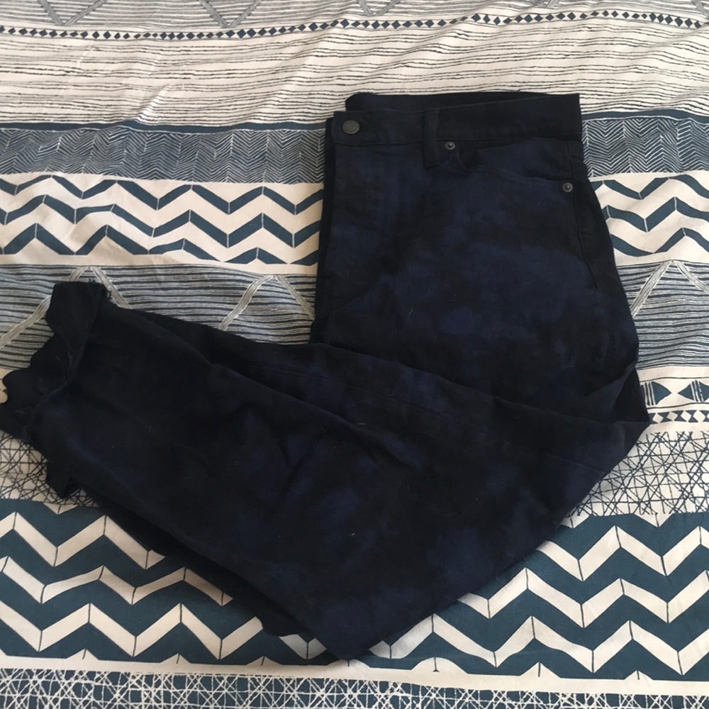 Gap Jeans Dark Tie Dye
